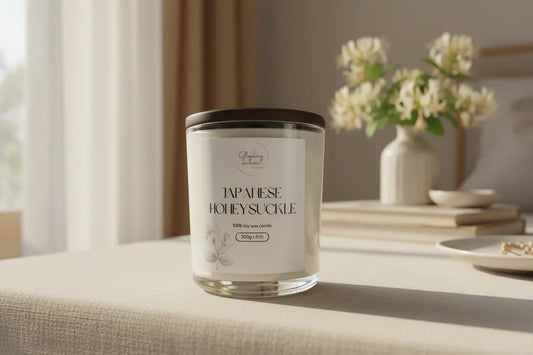 Japanese Honeysuckle Candle - Single Wick - Typical Sunday