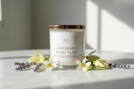 Lavender and Ylang Ylang Candle - Typical Sunday