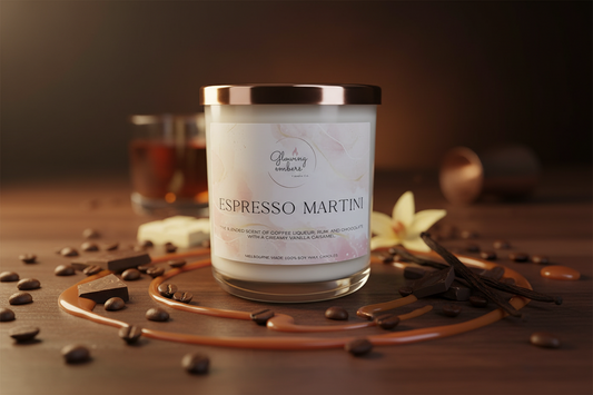 Espresso Martini Candle - Twin Wick - Typical Sunday