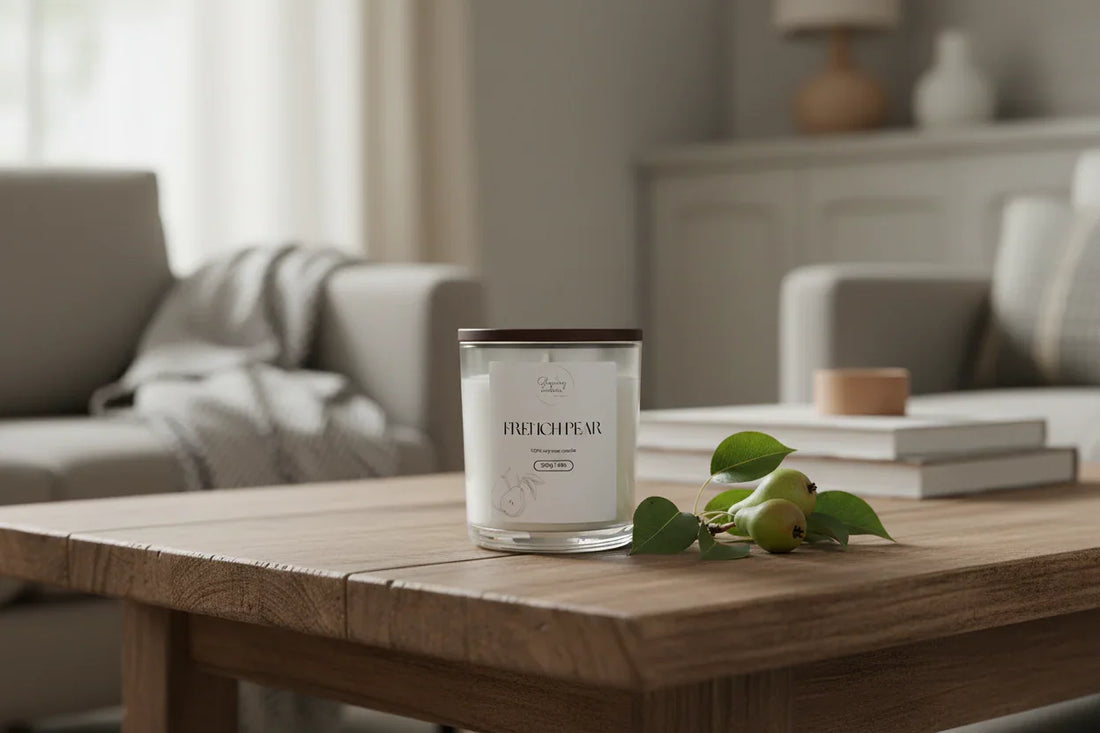 French Pear Candle - Single Wick - Typical Sunday