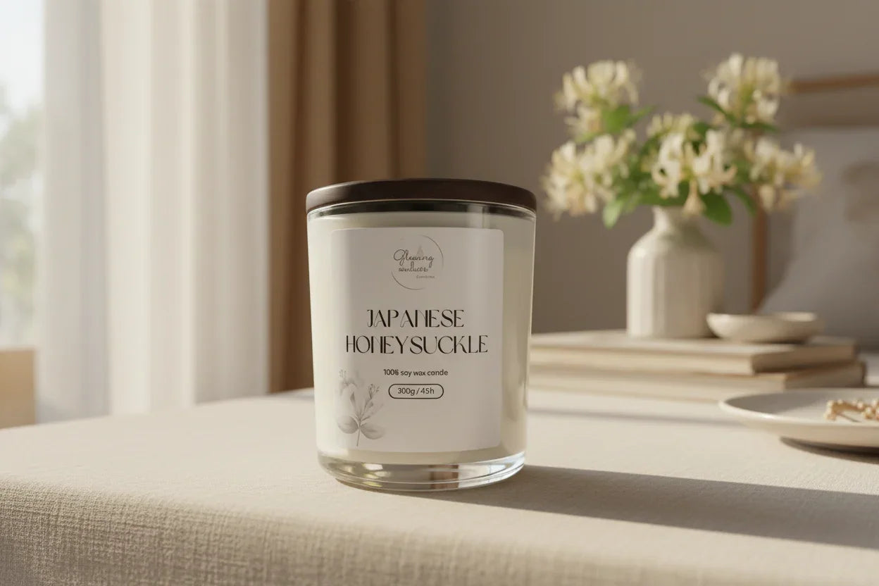 Japanese Honeysuckle Candle - Single Wick - Typical Sunday