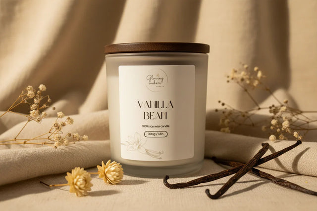 Vanilla Bean Candle - Single Wick - Typical Sunday